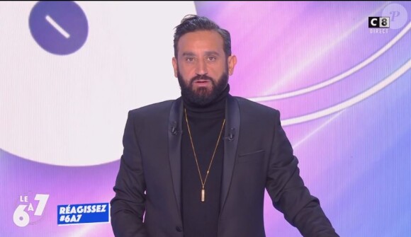 Cyril Hanouna dans "Touche pas à mon poste", le 3 octobre 2022, sur C8