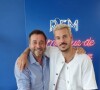 M. Pokora et Bernard Montiel. Instagram. Le 9 septembre 2022.