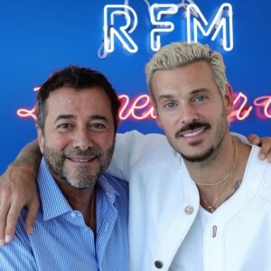 M. Pokora et Bernard Montiel. Instagram. Le 9 septembre 2022.