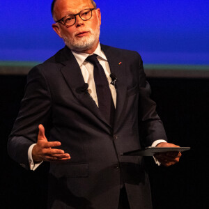 Edouard Philippe - Journées parlementaires du groupe Horizons à Fontainebleau (15-16 septembre 2022). Le 16 septembre 2022. © Baptiste Autissier / Panoramic / Bestimage  