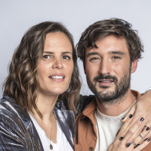 Exclusif - Jeremy Frerot et sa femme Laure Manaudou - Backstage - Enregistrement de l'émission "La Chanson secrète 11" (TF1) à Paris. © Cyril Moreau / Bestimage 