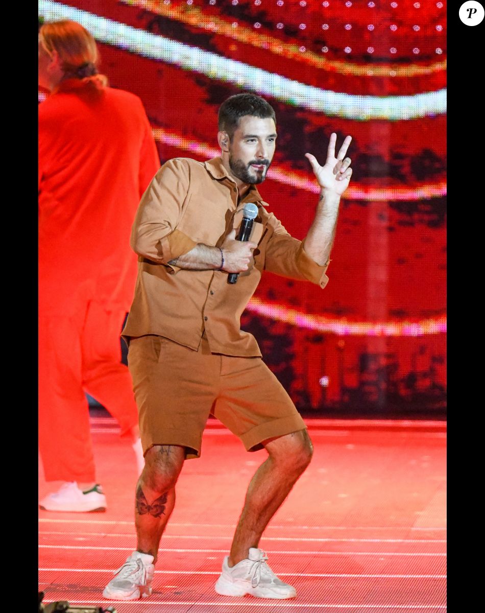 Exclusif - Jérémy Frerot - Enregistrement de l'émission "La Chanson de l'Année 2022" à Toulon, diffusée le 4 juin sur TF1. © Bruno Bebert-Jean-René Santini / Bestimage