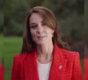 Kate Middleton envoie un message vidéo aux Red Rosesavant la Coupe de rugby féminine en Nouvelle-Zélande. Le 7 octobre 2022.