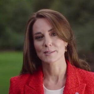 Kate Middleton envoie un message vidéo aux Red Rosesavant la Coupe de rugby féminine en Nouvelle-Zélande. Le 7 octobre 2022.