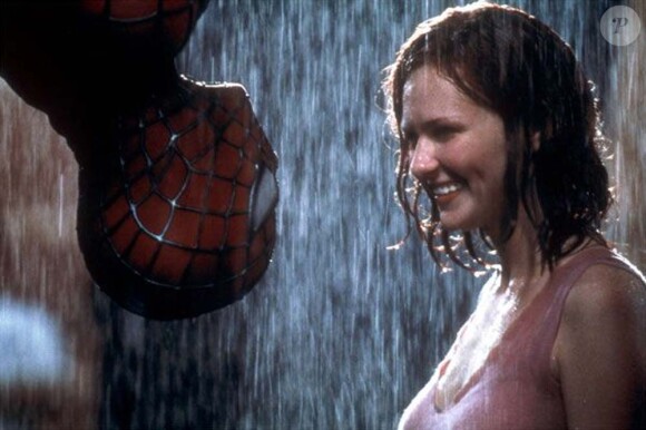 Tobey Maguire et Kirsten Dunst dans Spider-man