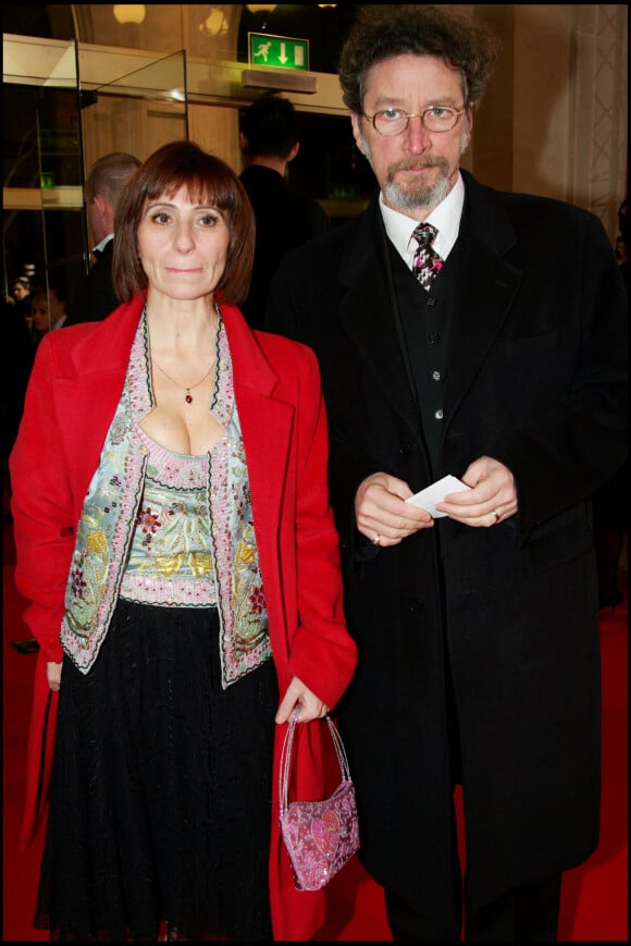 Ariane Ascaride et son mari Robert Guediguian aux César 2005