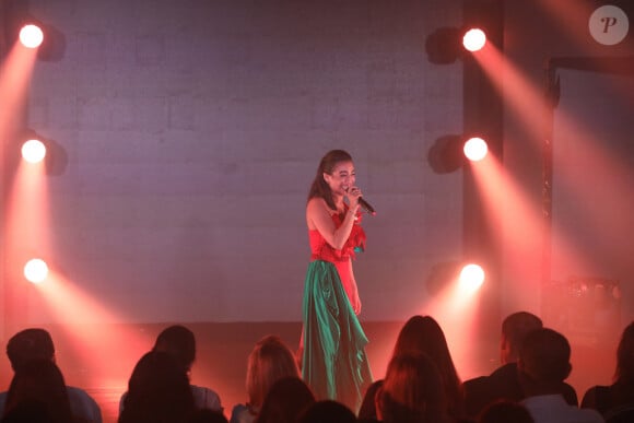 Rita Kassid (the Voice 9) en première partie du concert de M.Pokora au Casa Music Show au Sofitel Casablanca Tour Blanche organisé par K.Cheddadi le 7 octobre 2022. © Philippe Doignon / Bestimage