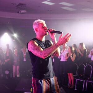 Exclusif - M Pokora retrouve la scène lors d'un concert au Casa Music Show au Sofitel Casablanca Tour Blanche organisé par K.Cheddadi le 7 octobre 2022. M Pokora a fait son grand retour à la musique (après un passage par le théâtre) avec le clip de la chanson "Qui on est". M. Pokora prépare pour 2023 une tournée exceptionnelle pour fêter ses 20 ans de carrière. L'Épicentre Tour débutera le 10 juin 2023 à Paris pour se terminer le 12 décembre à Lyon. Il passera par la France, la Belgique et la Suisse. © Philippe Doignon / Bestimage 