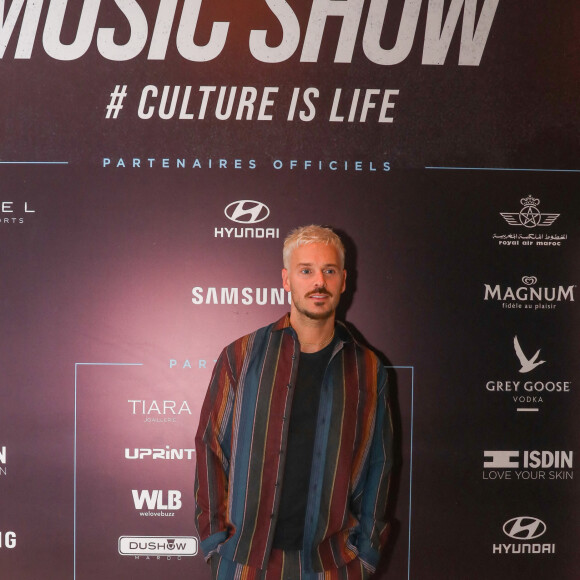 Exclusif - M. Pokora - Photocall du Casa Music Show au Sofitel Casablanca Tour Blanche organisé par K.Cheddadi à Casablanca au Maroc le 7 octobre 2022. M Pokora a fait son grand retour à la musique (après un passage par le théâtre) avec le clip de la chanson "Qui on est". M. Pokora prépare pour 2023 une tournée exceptionnelle pour fêter ses 20 ans de carrière. L'Épicentre Tour débutera le 10 juin 2023 à Paris pour se terminer le 12 décembre à Lyon. Il passera par la France, la Belgique et la Suisse. © Philippe Doignon / Bestimage 