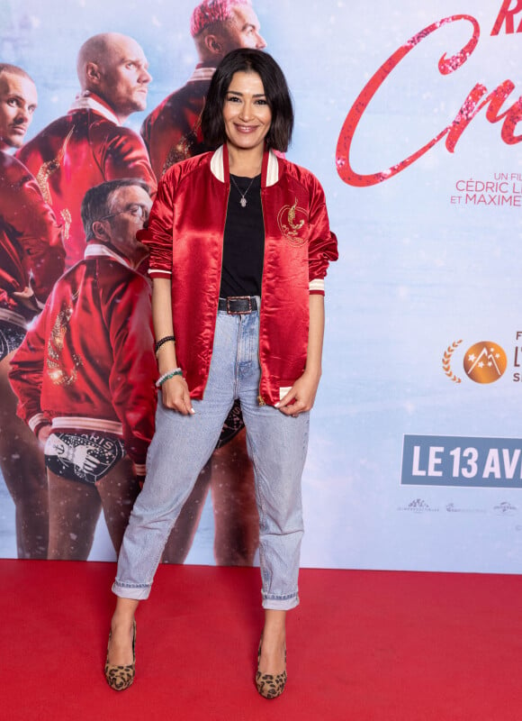 Exclusif - Karima Charni - Avant-première du film "La Revanche des Crevettes Pailletées" au Grand Rex à Paris le 12 avril 2022. © Olivier Borde - Coadic Guirec / Bestimage 