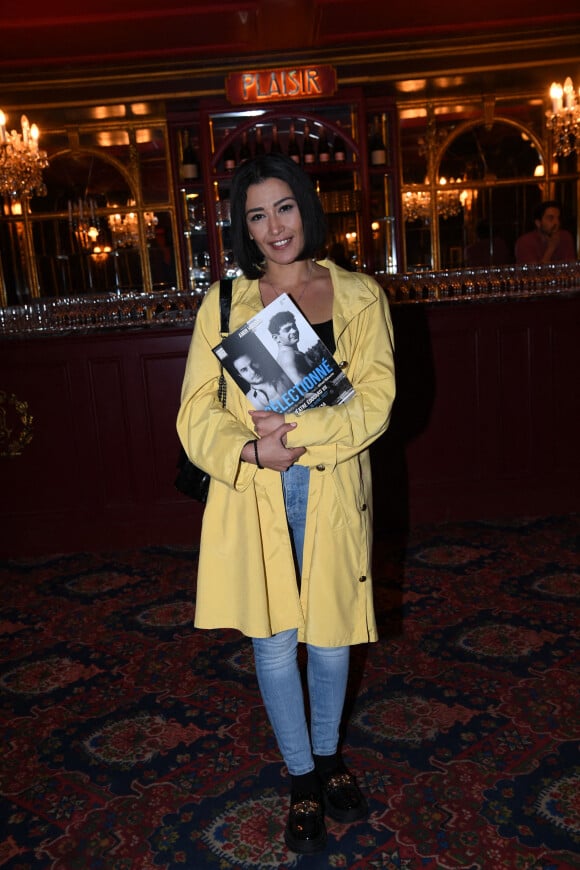 Exclusif - Karima Charni - Générale du chanteur Amir Haddad, seul-en-scène dans la pièce "Sélectionné" mise en scène par S. Suissa au théâtre Edouard VII à Paris le 28 mars 2022. © Rachid Bellak/Bestimage