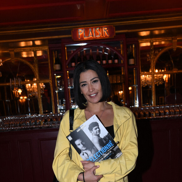 Exclusif - Karima Charni - Générale du chanteur Amir Haddad, seul-en-scène dans la pièce "Sélectionné" mise en scène par S. Suissa au théâtre Edouard VII à Paris le 28 mars 2022. © Rachid Bellak/Bestimage