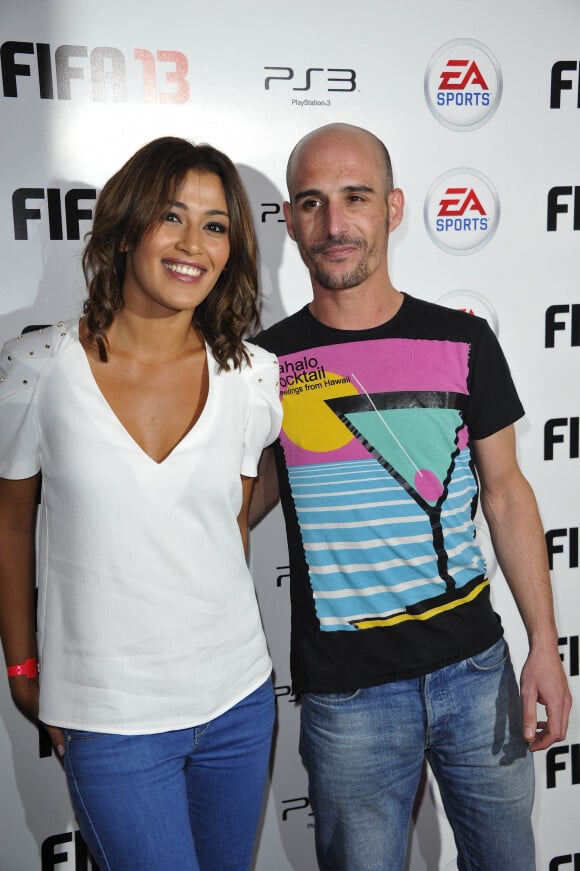 Karima Charni et Cartman - Soiree Fifa 13 a l'olympia le 25 septembre 2012 a paris