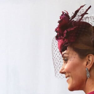Catherine Kate Middleton, duchesse de Cambridge, le prince William, duc de Cambridge - Cérémonie de mariage de la princesse Eugenie d'York et Jack Brooksbank en la chapelle Saint-George au château de Windsor le 12 octobre 2018. 