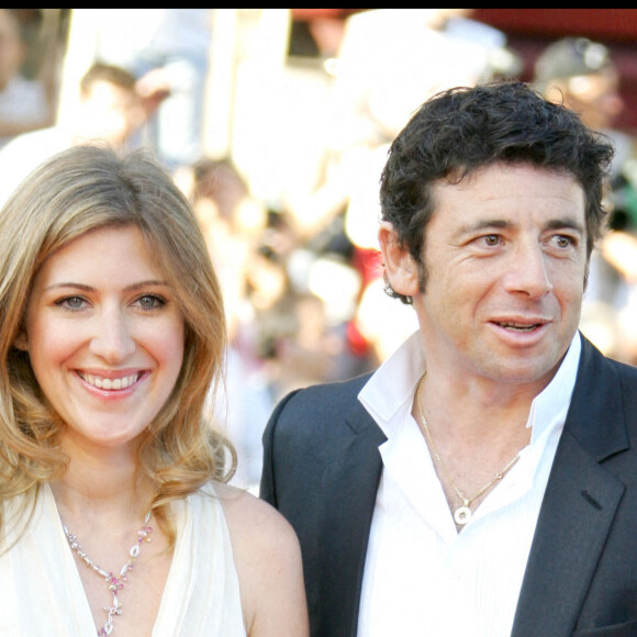 Patrick Bruel et Amanda Sthers lors du Festival de Cannes en 2007