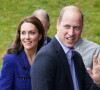 Le prince William, prince de Galles, et Catherine (Kate) Middleton, princesse de Galles, visitent la Copper Box Arena du Queen Elizabeth Olympic Park à Londres, à l'occasion de son 10ème anniversaire.