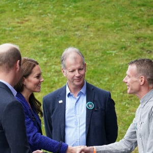 Le prince William, prince de Galles, et Catherine (Kate) Middleton, princesse de Galles, visitent la Copper Box Arena du Queen Elizabeth Olympic Park à Londres, à l'occasion de son 10ème anniversaire. Le 13 octobre 2022. 