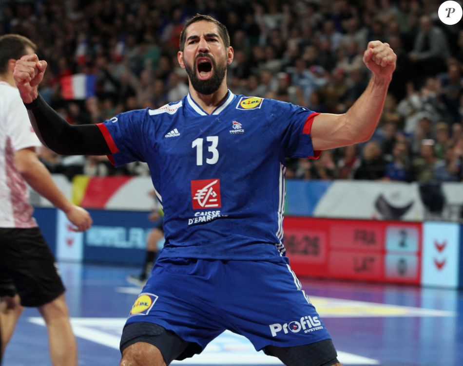 Nikola Karabatic equipe de France Match de qualification pour l'Euro
