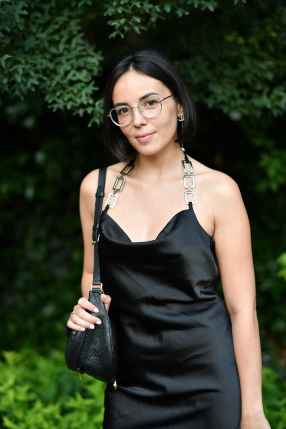 Exclusif - Agathe Auproux - People - Showcase du rappeur Niska à l'occasion du lancement de sa collaboration avec la marque Boohoo "BoohooMan x Niska" au musée de Montmartre à Paris, le 11 juin 2021. © Clovis-Bellak / Bestimage