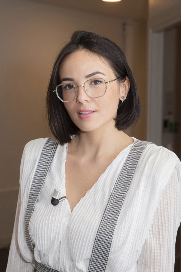 Exclusif - Agathe Auproux - Backstage de l'enregistrement de l'émission "Balance Ton Post (BTP)", présentée par C.Hanouna et diffusée en direct le 4 février sur C8 © Jack Tribeca / Bestimage