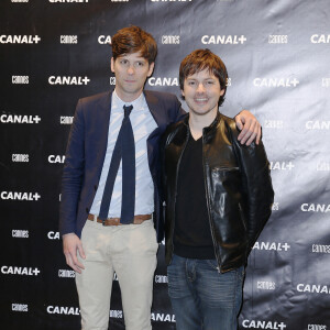 Vincent Glad et Chris Esquerre - Soiree Canal + a Mougins lors du 66eme Festival de Cannes le 17 mai 2013. 