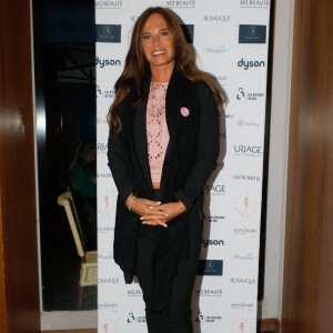 Exclusif - Nathalie Marquay-Pernaut - 9ème édition du cocktail Octobre Rose "A Claudine" au profit de l'association "Les Bonnes Fées" au restaurant "Mon Paris !" organisée par Esther Marion à Paris le 17 octobre 2022. © Christophe Clovis / Bestimage 