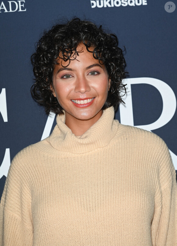 Vaimalama Chaves - Avant-première du film "Mascarade" au cinéma Pathé Wepler à Paris. Le 20 octobre 2022 © Coadic Guirec / Bestimage