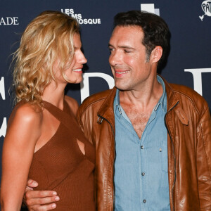 Nicolas Bedos et sa compagne Pauline Desmonts - Avant-première du film "Mascarade" au cinéma Pathé Wepler à Paris. Le 20 octobre 2022. © Coadic Guirec / Bestimage