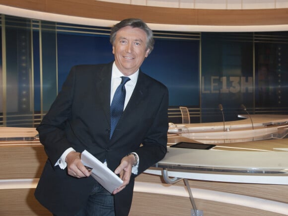 Exclusif - Jacques Legros sur le plateau du Journal de TF1 le 30 avril 2015 