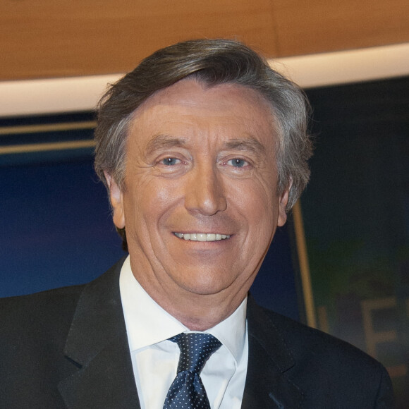 Exclusif - Jacques Legros sur le plateau du Journal de TF1 le 30 avril 2015 