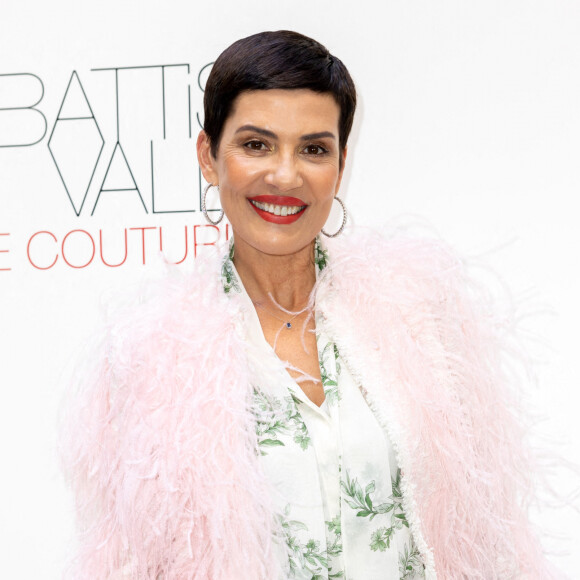 Cristina Cordula - Les célébrités au photocall du défilé de mode Haute-Couture automne-hiver 2022-2023 "Giambattista Valli" à Paris. © Olivier Borde / Bestimage