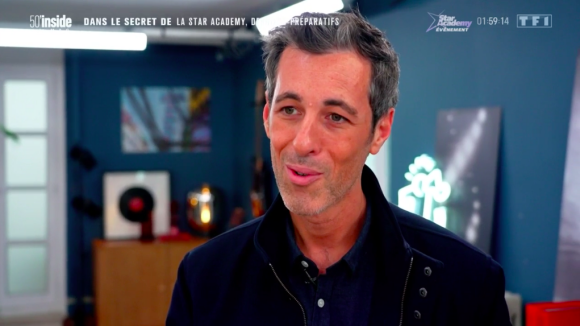 Capture d'écran de l'émission 50 Minutes Inside dans laquelle Michael Goldman, fils de Jean-Jacques et désormais directeur de la Star Academy, apparaît.
