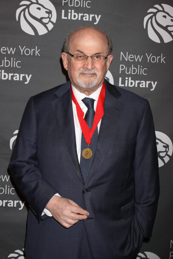 Salman Rushdie - Soirée de gala des New York Public Library 2018 Library Lions à bibliothèque municipale Stephen A. Schwarzman à New York City, New York, Etats-Unis, le 5 novembre 2018.