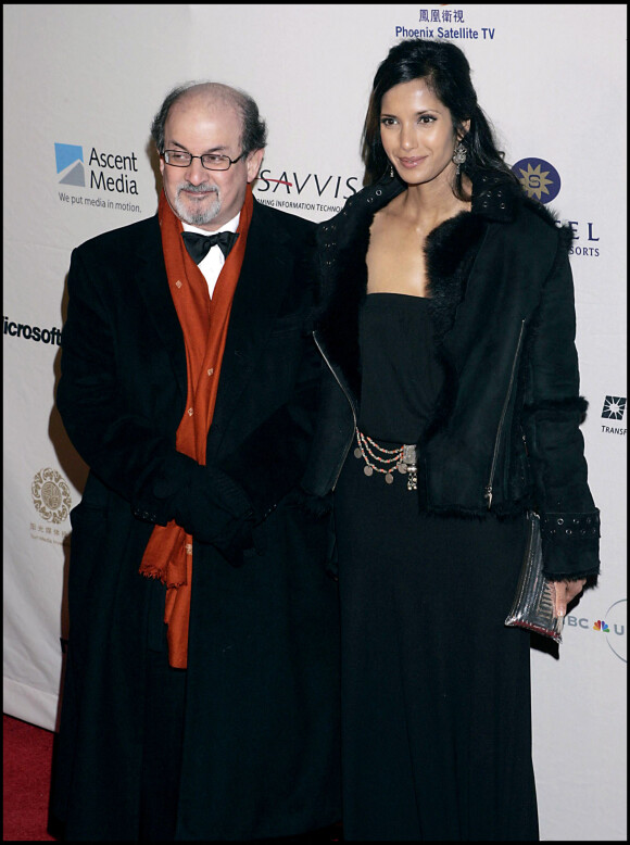 Salman Rushdie et Padman Lakshmi en 2006