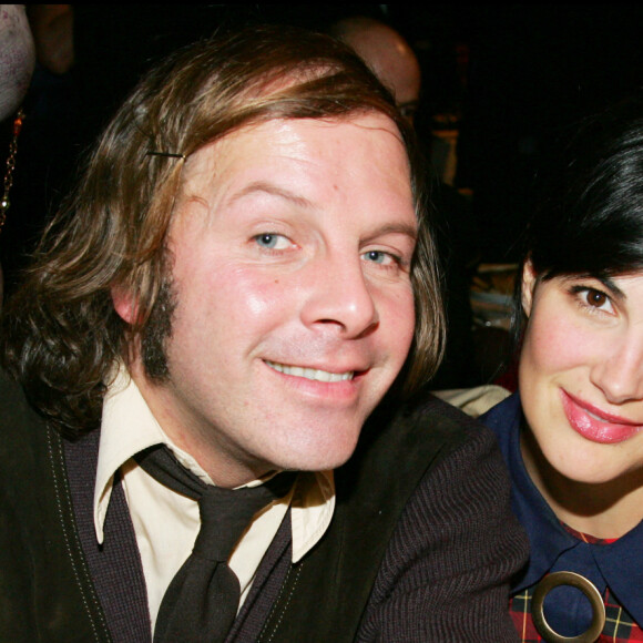 Helena Noguerra et Philippe Katerine à la cérémonie des Globes de cristal en 2007.