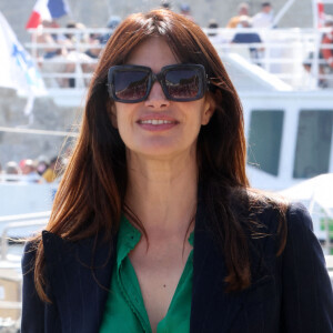 Héléna Noguerra du téléfilm "La dernière partie" - Photocall lors du Festival de la Fiction de La Rochelle. Le 16 septembre 2021. © Jean-Marc Lhomer / Bestimage