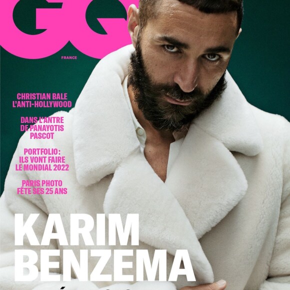 Une du magazine GQ de novembre 2022.
