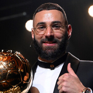 Karim Benzema - 66ème cérémonie du Ballon d'Or au Théâtre du Chatelet à Paris. © Stéphane Mantey via Bestimage