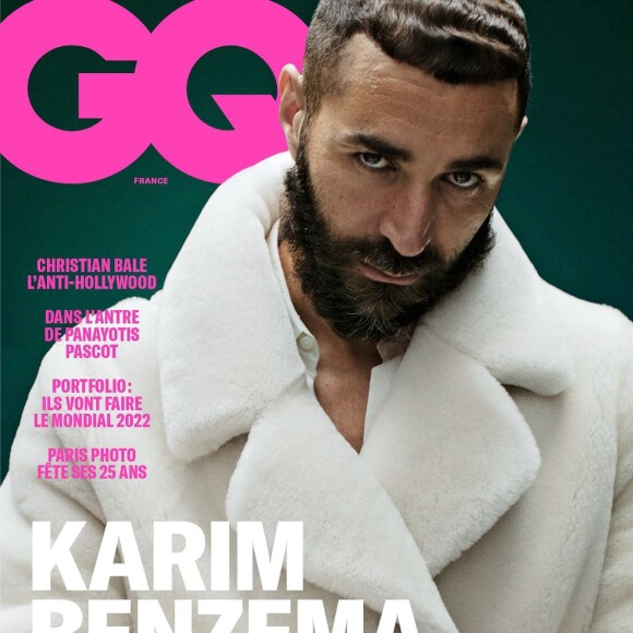 Une du magazine GQ de novembre 2022.