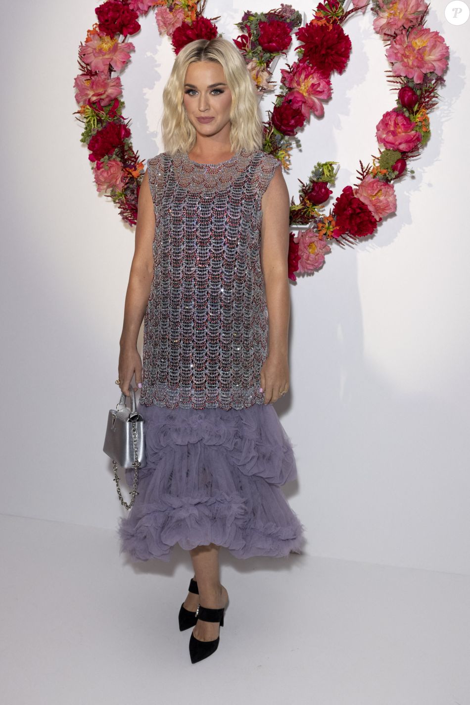 Katy Perry au photocall du dîner de lancement des Parfums Louis Vuitton