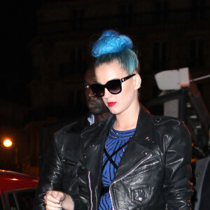 Katy Perry s'est rendue à la boîte de nuit "Le Montana" à Paris avec son petit ami le top model français Baptiste Giabiconi le 20 mars 2012. 