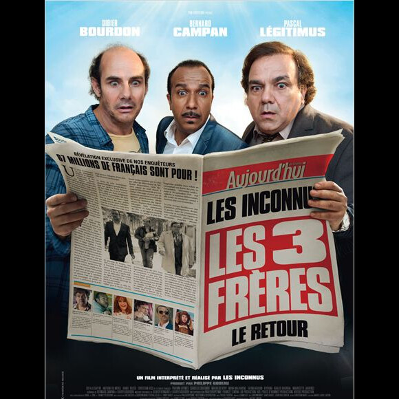 Affiche du film Les Trois Frères, le retour (2014)