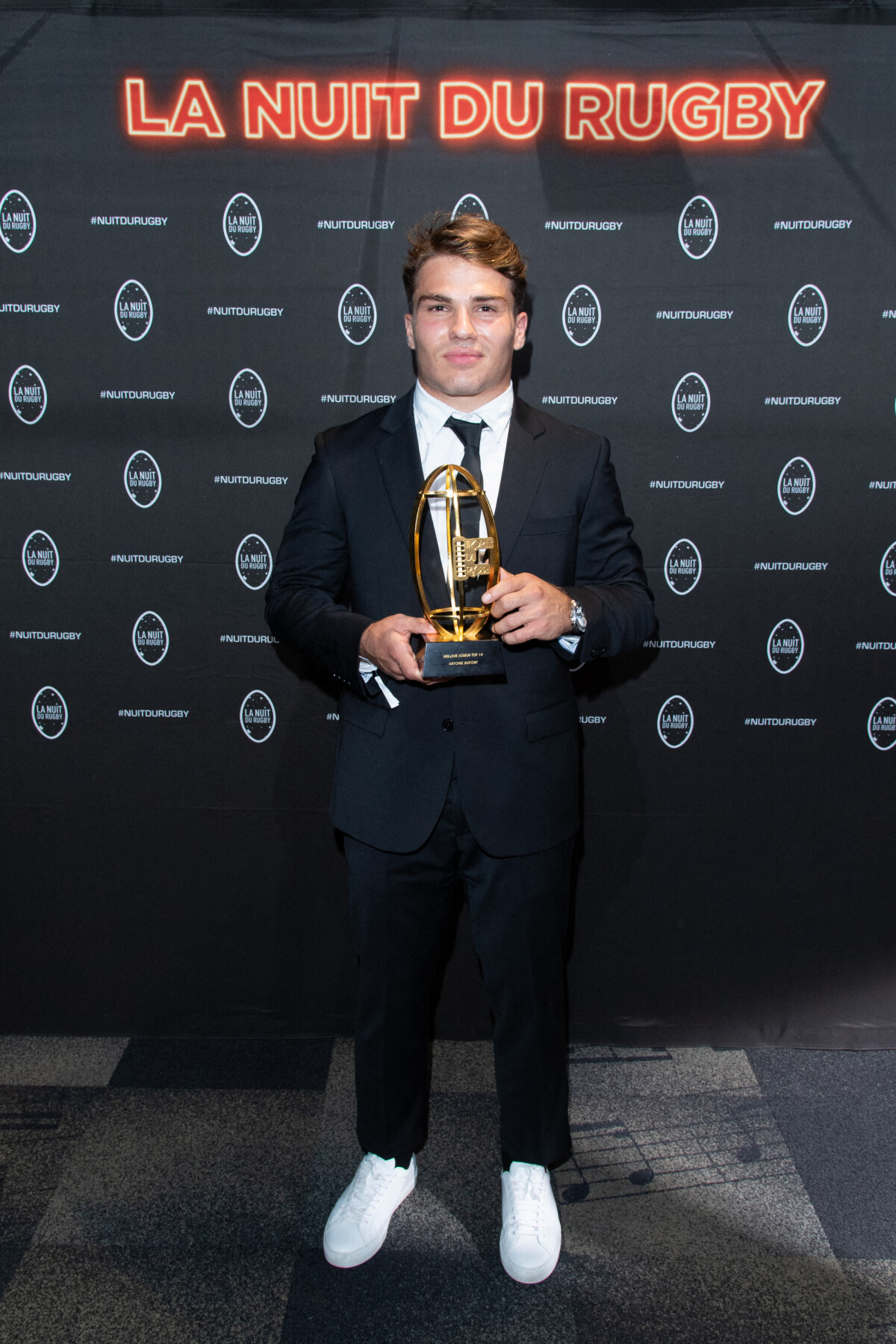 Photo Antoine Dupont (meilleur joueur du Top 14) lors de la 17ème