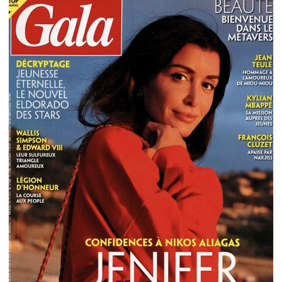 Jenifer fait la couverture du nouveau numéro de "Gala" paru le 27 octobre 2022
