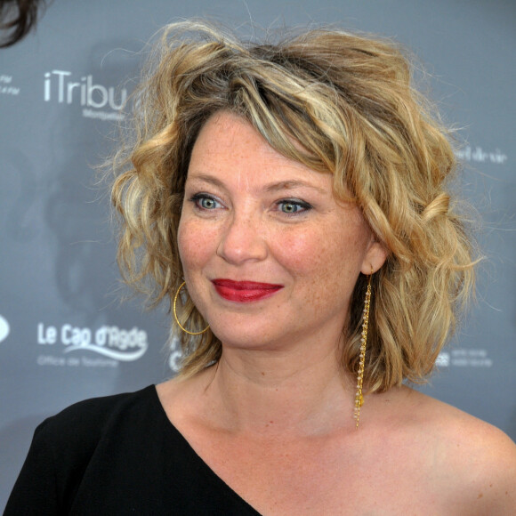 Cécile Bois au festival "Les Herault du cinéma et de la télé" au Cap d'Agde le 18 juin 2019. © Robert Fages / Bestimage.