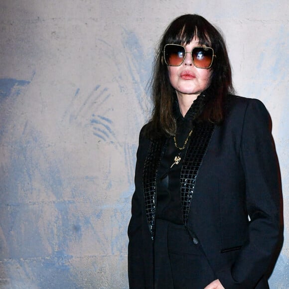Isabelle Adjani - Front Row du défilé Lanvin Collection Femme Prêt-à-porter Printemps/Eté 2023 lors de la Fashion Week de Paris (PFW), France, le 3 octobre 2022. © Veeren-Clovis/Bestimage 