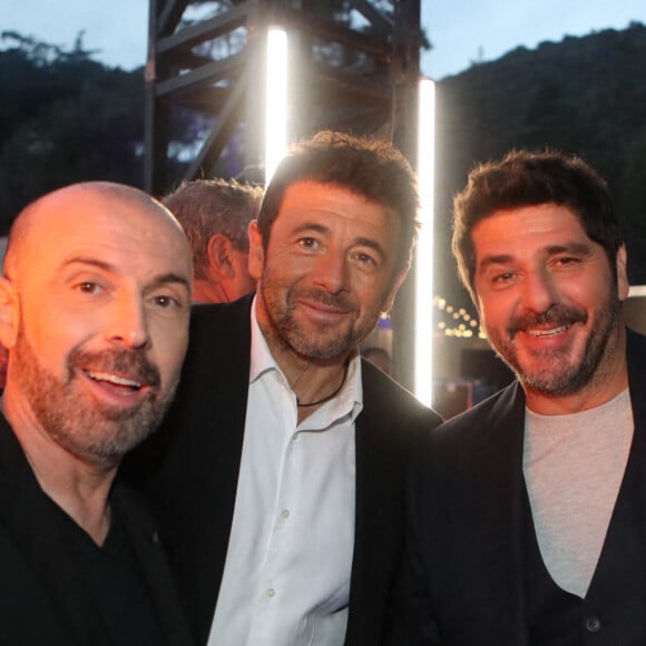 JC Papi, Patrick Bruel, Patrick Fiori - Jour 2 - Backstage - Enregistrement de l'émission "Embarquement immédiat" au théâtre de verdure du Casone à Ajaccio, diffusée le 4 novembre sur France 3. Le 10 octobre 2022. © Olivier Sanchez / Bestimage.