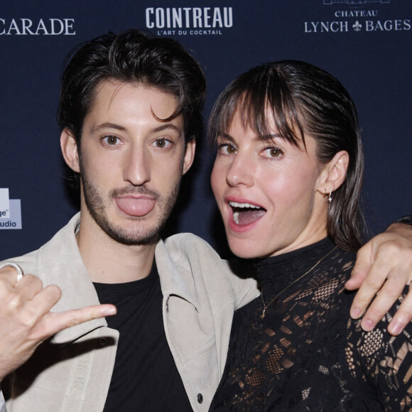 Exclusif - Pierre Niney et sa femme Natasha Andrews - After party du film Mascarade au club privé NO.PI à Paris le 20 octobre 2022. © Rachid Bellak / Bestimage