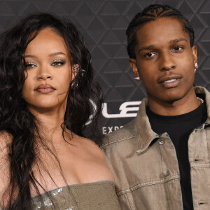 Rihanna et ASAP Rocky à l'avant-première mondiale du film "Black Panther 2 : Wakanda Forever" - Los Angeles.