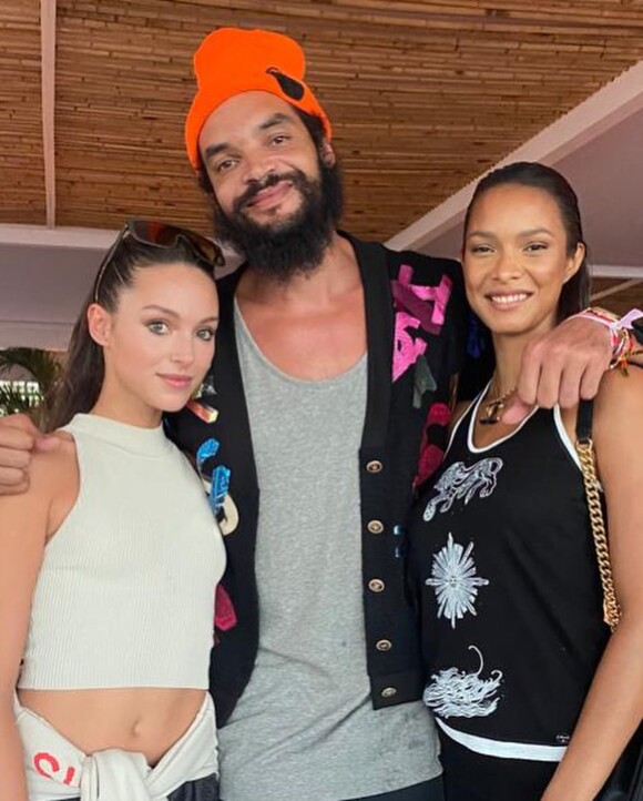 Jenaye Noah a retrouvé son frère Joakim à l'évènement Chanel à Miami. @ Instagram / Jenaye Noah